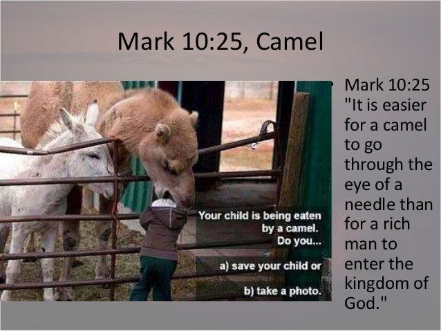 Mark 10, Population and the age of the earth, last will be ...