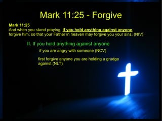 Forgive Mark 11 25 Pdf
