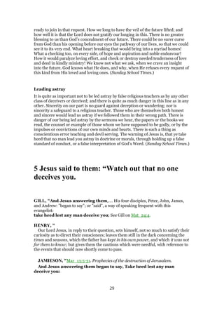 Mark 13 commentary | PDF