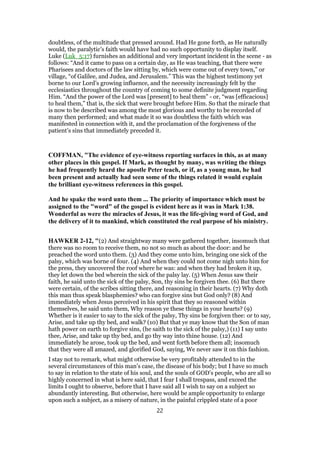 Mark 2 commentary | PDF