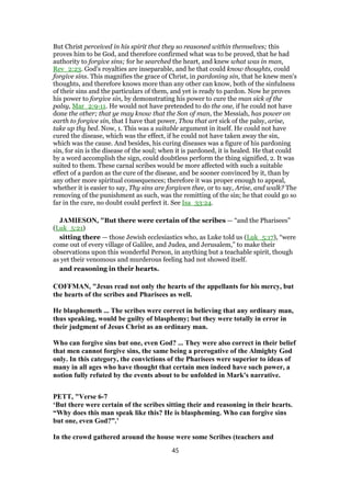 Mark 2 commentary | PDF