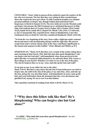 Mark 2 commentary | PDF