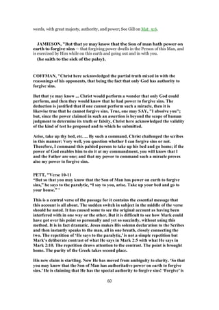Mark 2 commentary | PDF