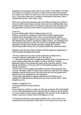 Mark 2 commentary | PDF
