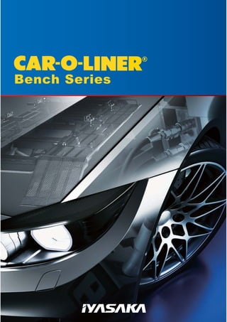 イヤサカ CAR-O-LINER ベンチ式フレーム修正機 ベンチラック／MARK6 IYASAKA