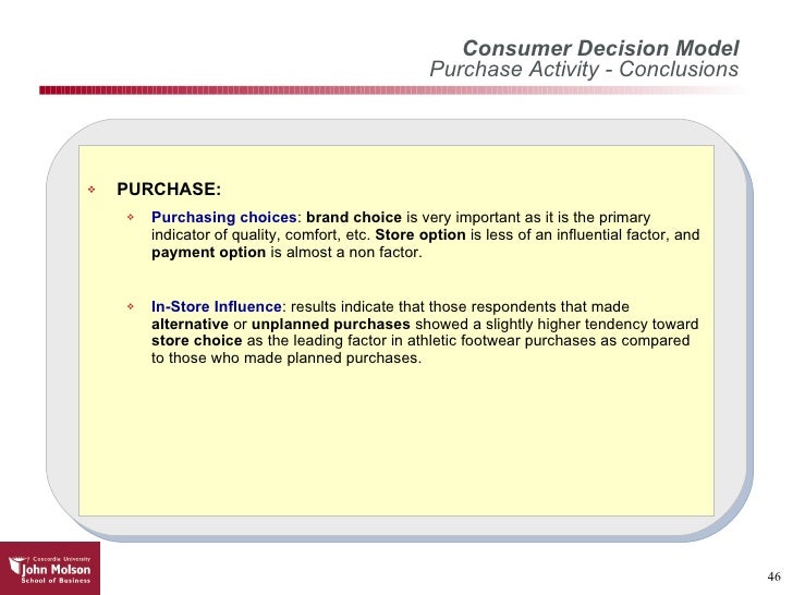 buying behavior of consumer with respect of athlete footwear Consumer behavior: how people make buying that’s what the study of consumer behavior is all about consumer behavior considers the many reasons why—personal,. buying behavior of consumer with respect of athlete footwear Consumer behavior: how people make buying that’s what the study of consumer behavior is all about consumer behavior considers the many reasons why—personal,.