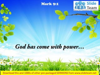 Mark 9:1
 