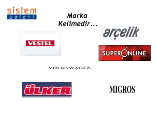 Marka   Kelimedir...                  