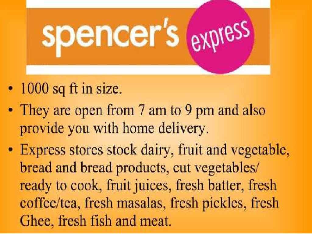 Mark and spencer ppt