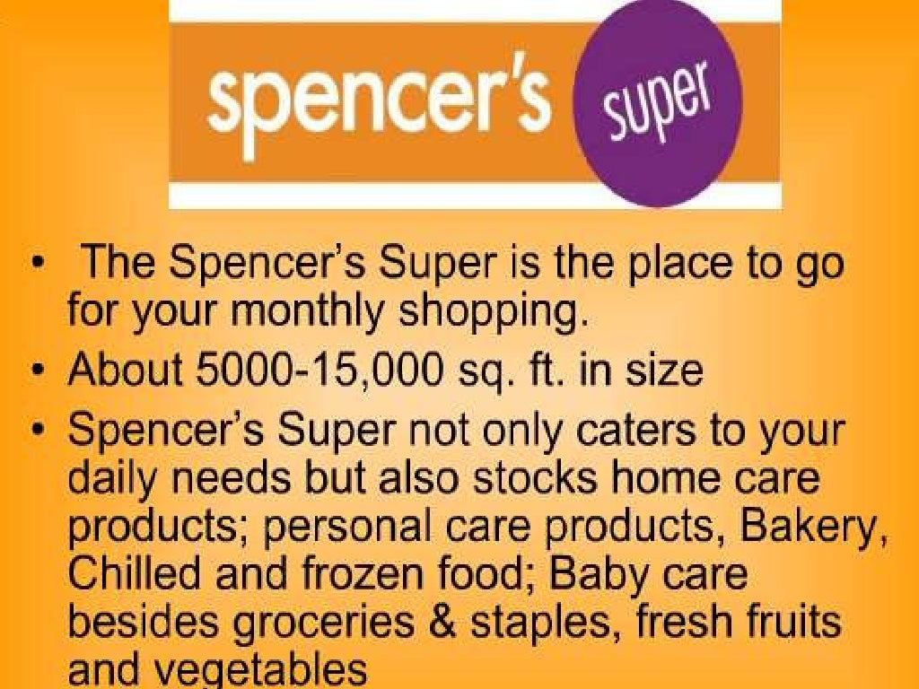 Mark and spencer ppt