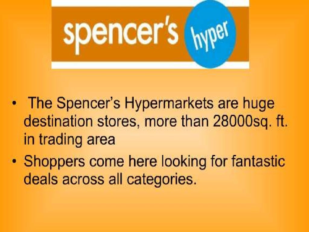 Mark and spencer ppt