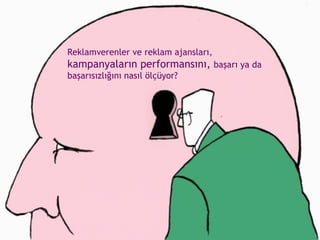 Reklamverenler ve reklam ajansları,  kampanyaların performansını,  başarı ya da başarısızlığını nasıl ölçüyor?  