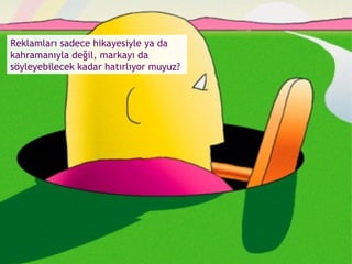 Reklamları sadece hikayesiyle ya da kahramanıyla değil, markayı da söyleyebilecek kadar hatırlıyor muyuz?  