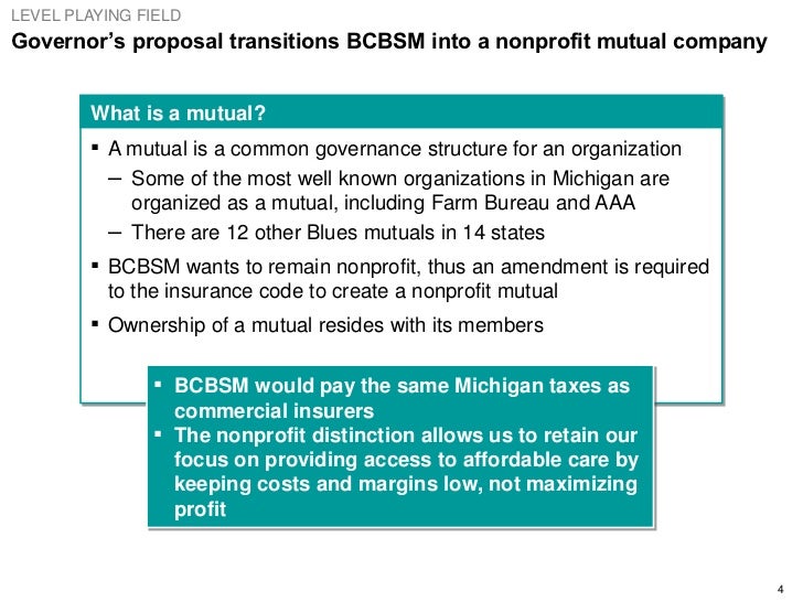 Presented to the Michigan Senate Insurance Committee