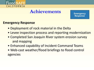 FloodSAFE Initiative Functional Areas /USACE National Flood Risk Management Program
