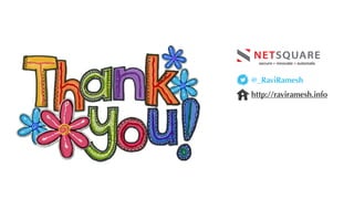 @_RaviRamesh
http://raviramesh.info
 