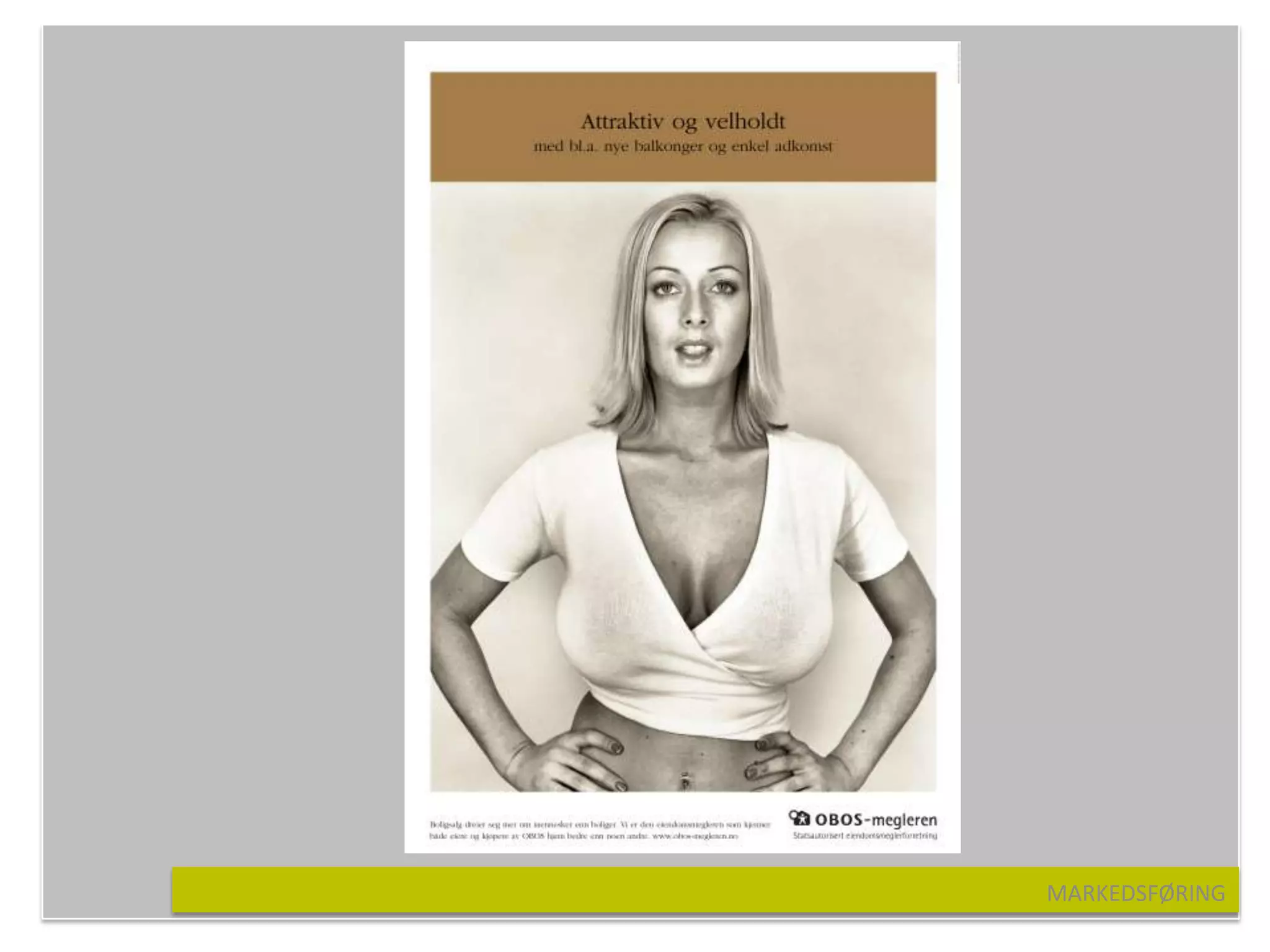 MARKEDSFØRING
 