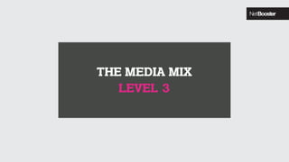 THE MEDIA MIX
LEVEL 3
 