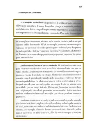 125
Promoções ao Comércio
 