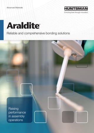Advanced Materials
Reliable and comprehensive bonding solutions
Raising
performance
in assembly
operations
 