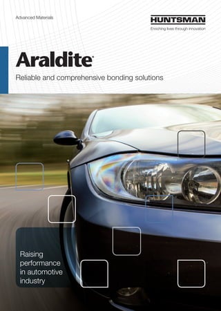 Advanced Materials
Reliable and comprehensive bonding solutions
Raising
performance
in automotive
industry
 