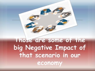 
Those are some of the
big Negative Impact of
that scenario in our
economy
 