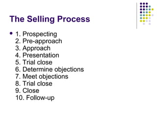The Sales Process: Prospecting | PPT