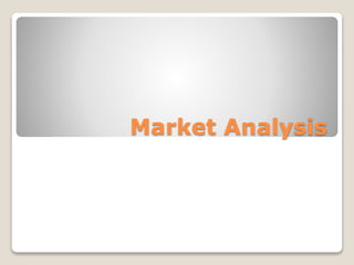 Market Analysis

 