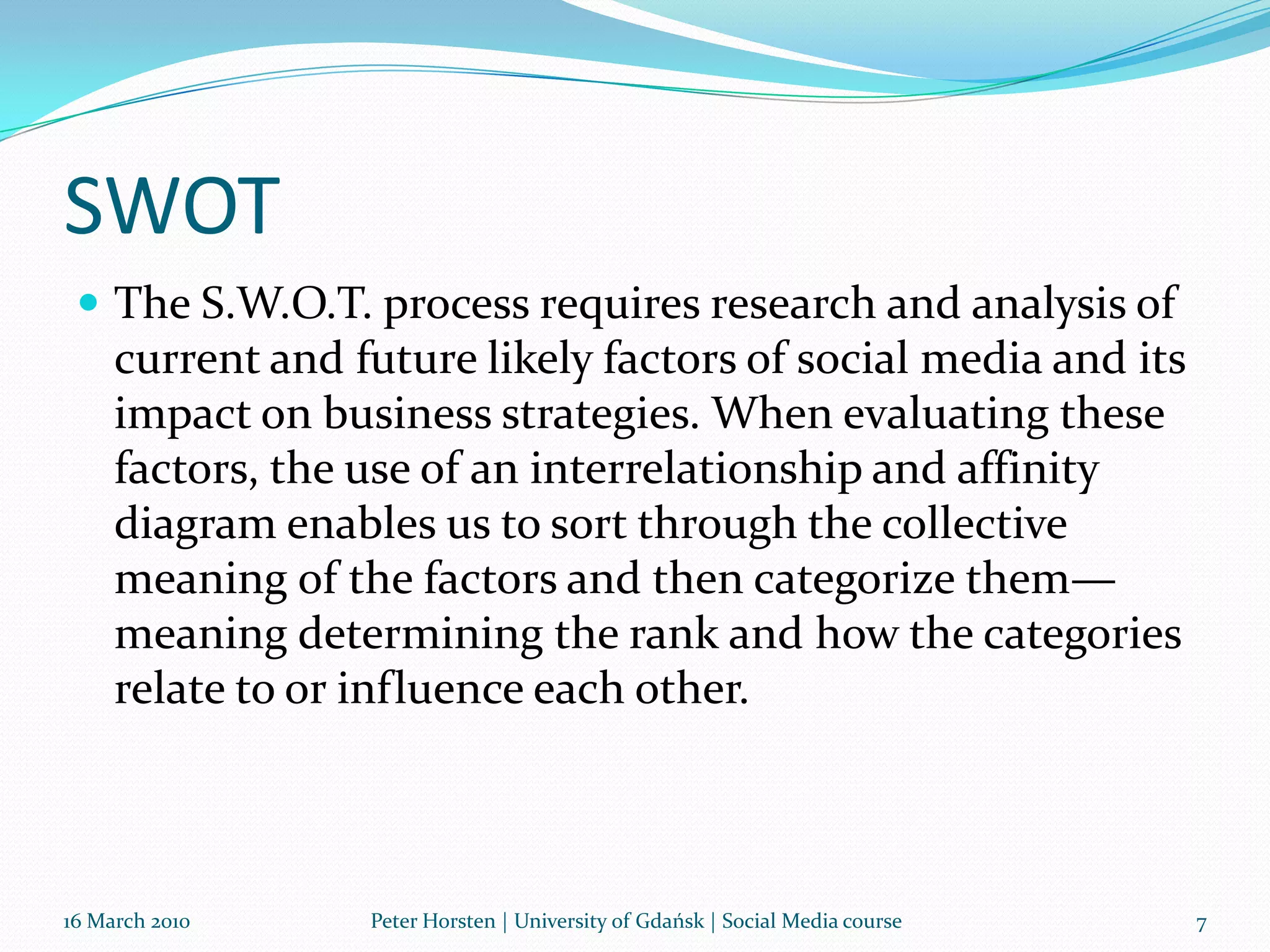 [Advice] Join the Hubspot online seminar: How to monitor your social media presence (very useful later on): http://www.hubspot.com/marketing-webinars/social-media-monitoring-webinar/?source=email-20100301c16 March 2010Peter Horsten | University of Gdańsk | Social Media course3