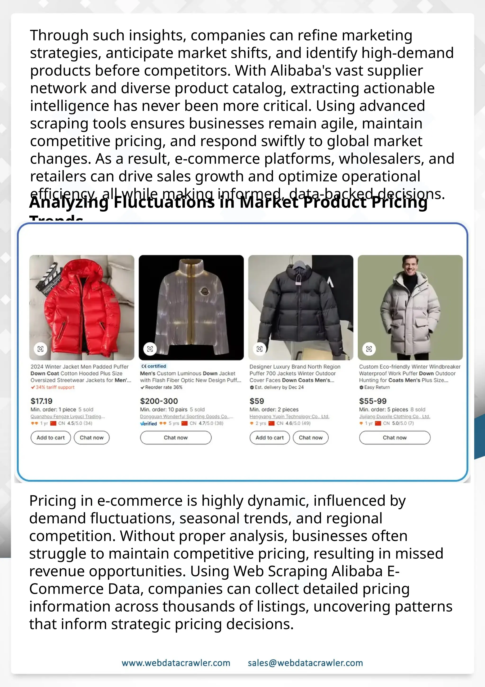 Market Analytics via Web Scraping Alibaba E Commerce Data pptx Market Analytics via Web Scraping Alibaba E Commerce Data pptx