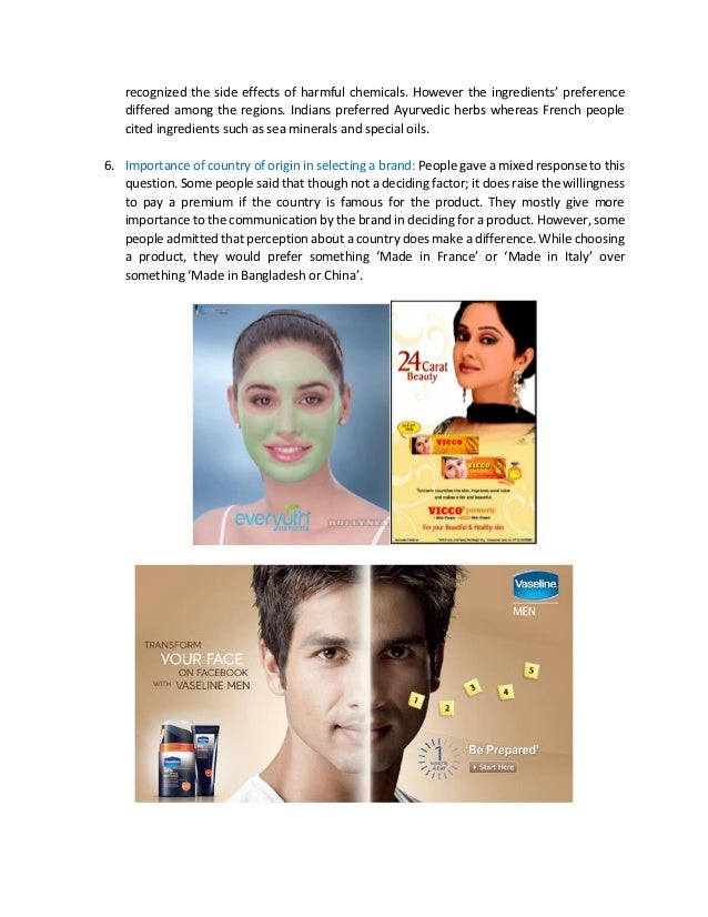 Value Proposition of beauty and cosmetic companies