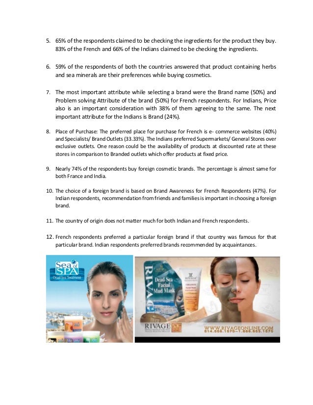 Value Proposition of beauty and cosmetic companies