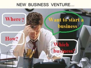 NEW BUSINESS VENTURE…
2
 