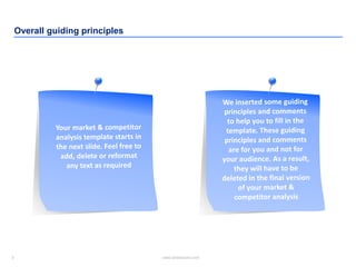 33
Overall guiding principles
 