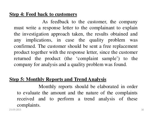 Free Food Complaints Free Food Complaints