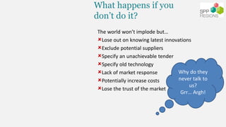 What happens if you
don’t do it?
The world won’t implode but…
Lose out on knowing latest innovations
Exclude potential s...