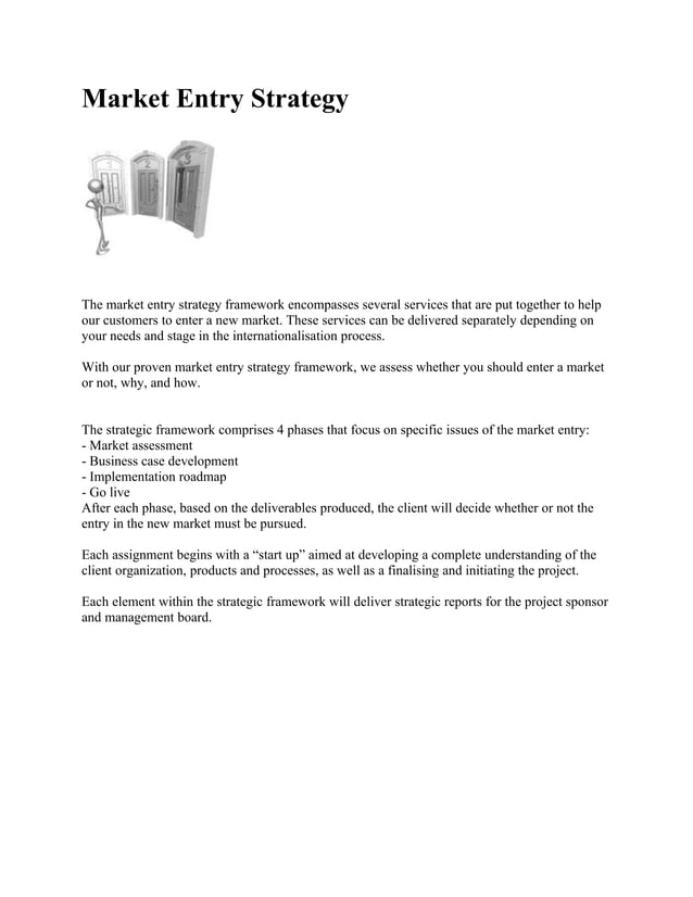 market entry case study pdf