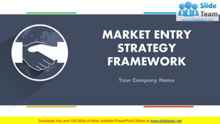 MARKET ENTRY
STRATEGY
FRAMEWORK
Your Company Name
 