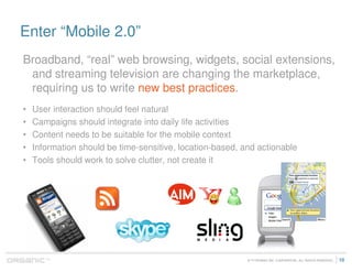 Marketers Guide To Mobile