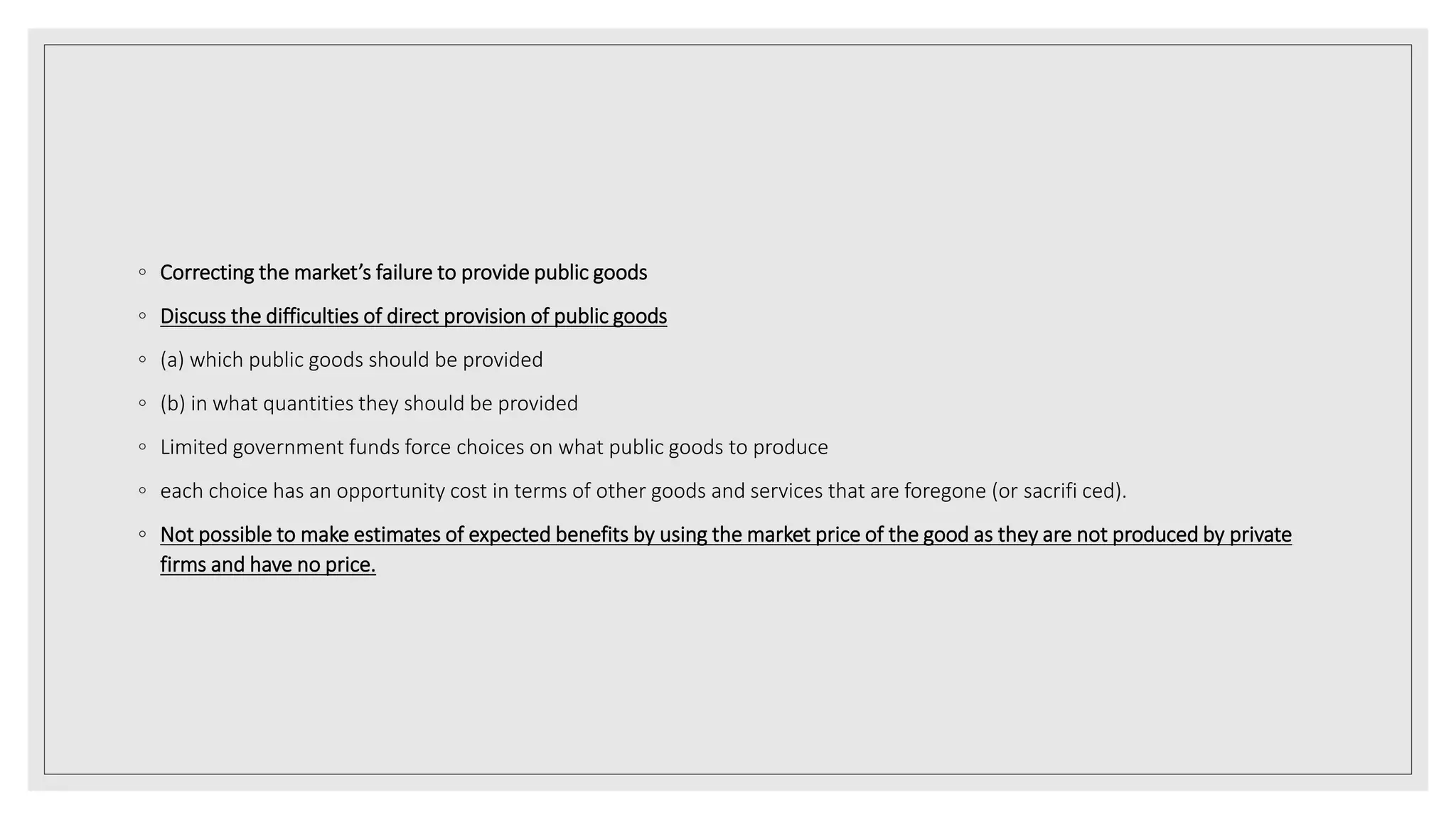 Market failure and public goods | PPTX