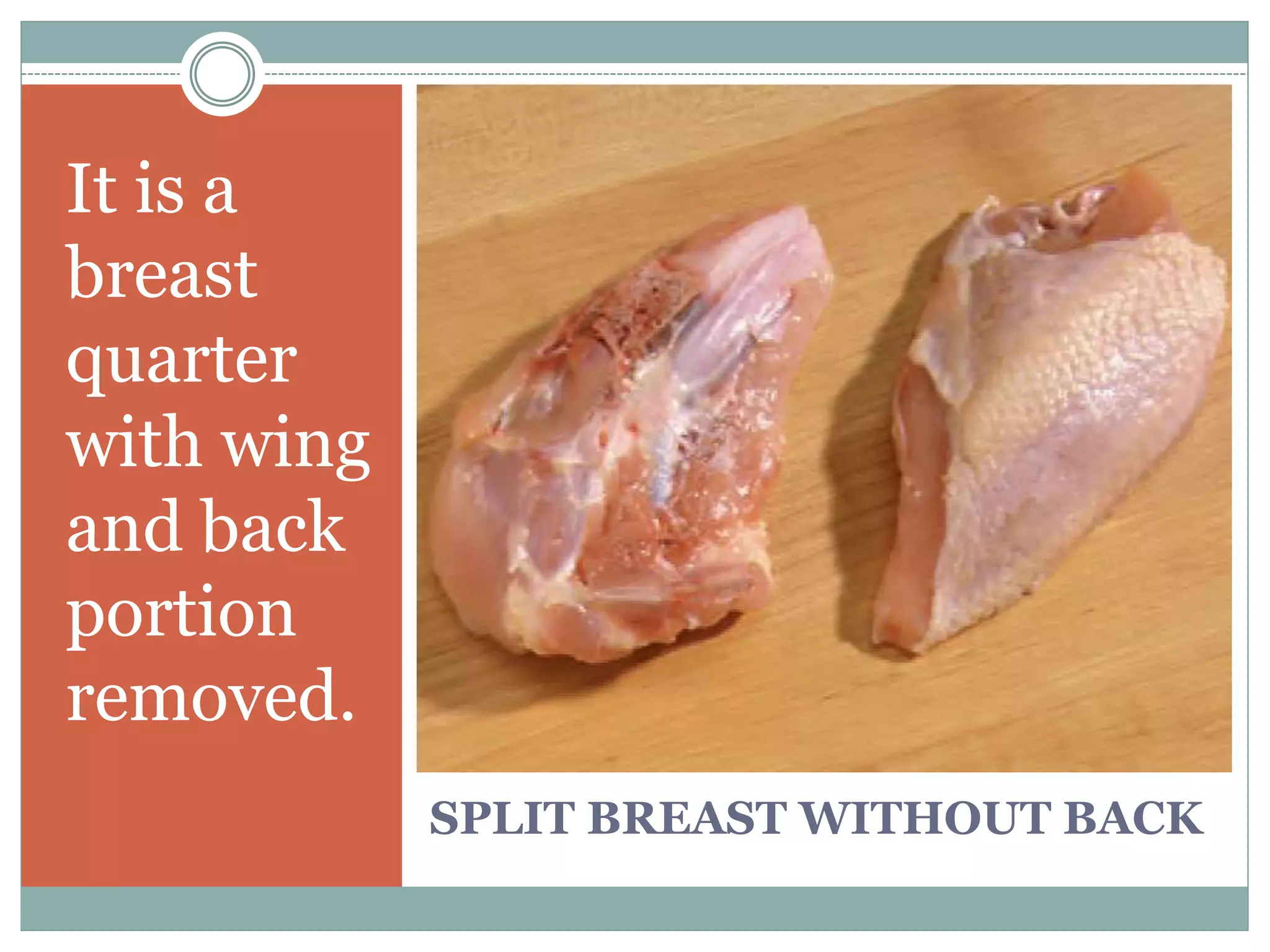 Market forms of Poultry PPT