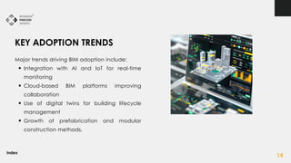 Market Impacts and Adoption Trends of BIM in Sustainable Construction | PDF
