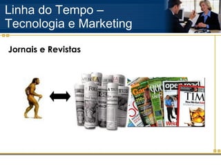Linha do Tempo – Tecnologia e Marketing Jornais e Revistas 
