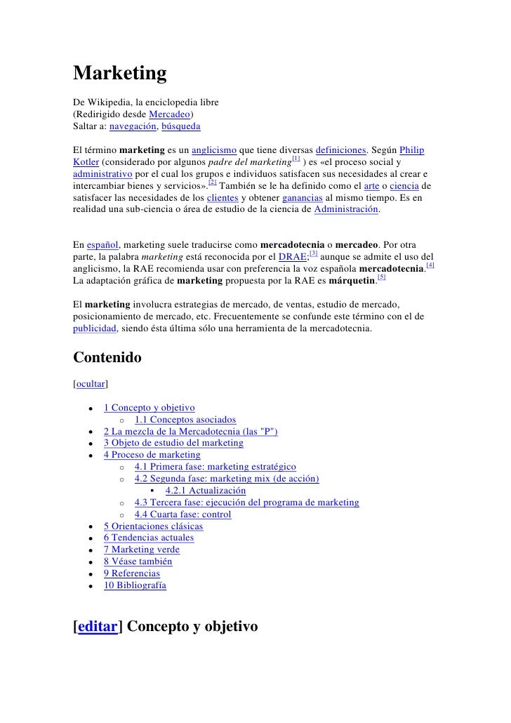 Marketing Marketing
