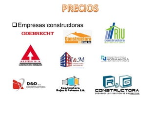 Empresas constructoras
 