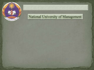 National University of Management




ឈឈឈឈឈឈឈឈ
ឈឈឈឈឈឈឈឈ

  ឈឈឈឈឈឈឈ
   ឈ ឈ ឈឈឈ         ឈឈឈ ឈឈ ឈឈឈឈ
                    ឈឈ ឈឈ ឈឈឈឈ

  ឈឈឈ ឈ ឈឈឈឈ
   ឈឈ ឈឈ ឈឈឈ             ឈឈ ឈ ឈ
                          ឈឈឈ

  ឈឈឈឈ ឈឈ
   ឈ ឈឈ ឈឈ

    ឈឈឈឈ
    ឈឈឈឈ        ឈឈឈឈ
                ឈឈឈ
    ឈឈឈឈ
    ឈឈឈ               ឈឈឈ
                       ឈឈឈ          ឈឈឈ
                                     ឈឈឈ
 