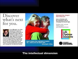 The intellectual dimension 