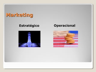 MarketingMarketing
Estratégico Operacional
 