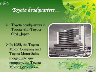 Comparison Between Toyota and Honda