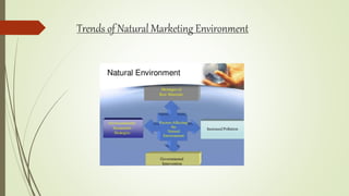 Trends of Natural Marketing Environment
 